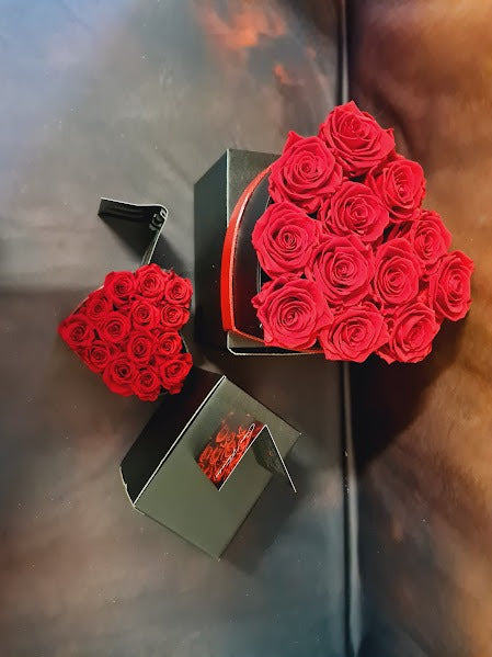 Cuore di rose Flowercube